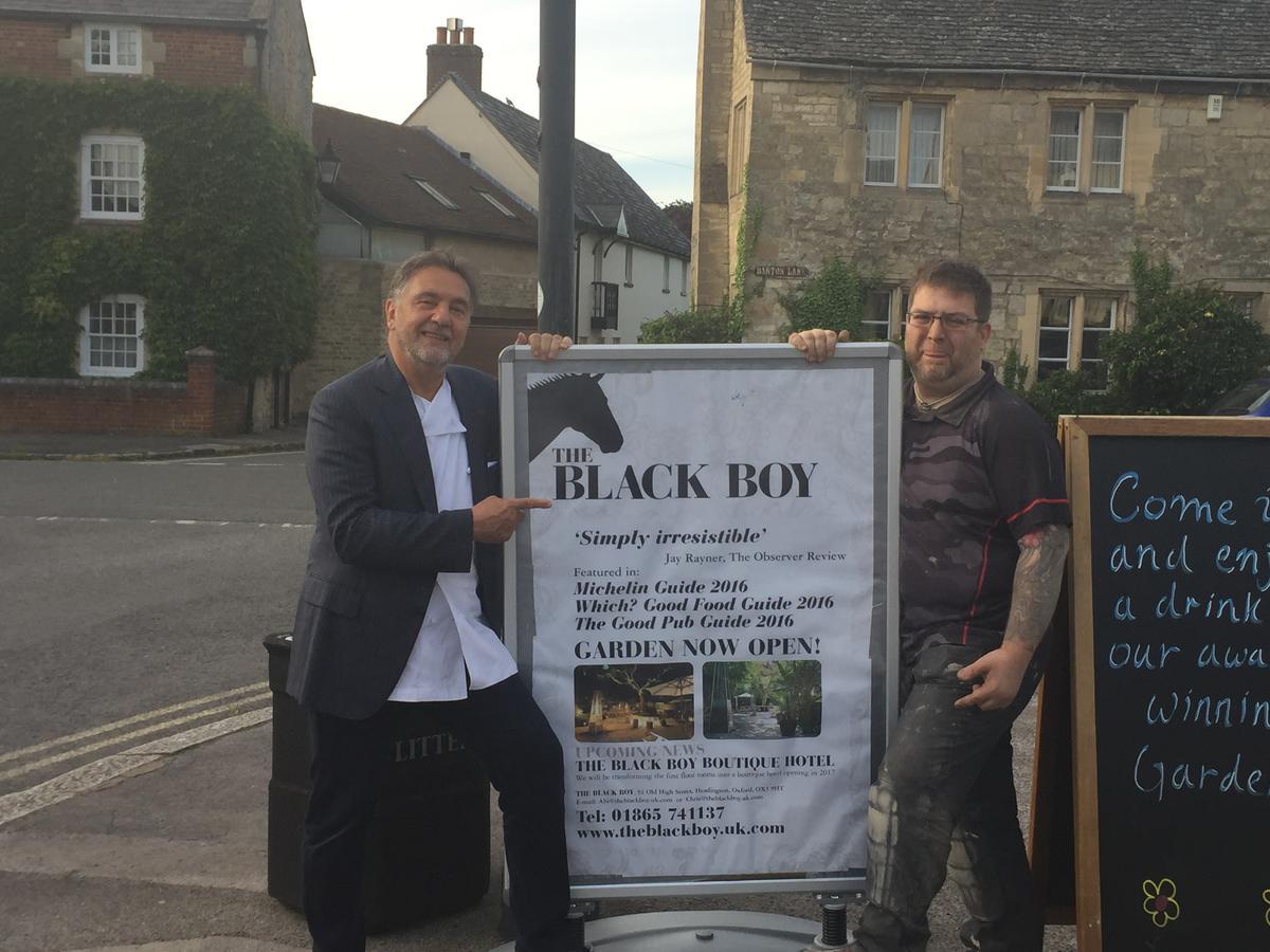 The Black Boy Oxford Eksteriør bilde